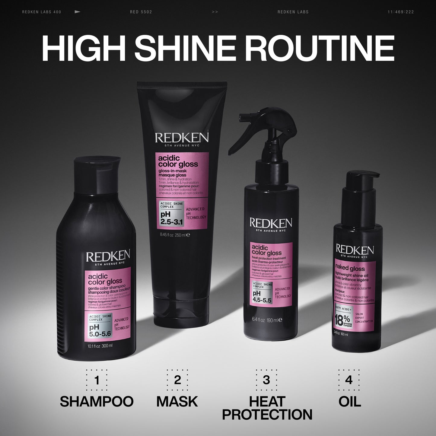 Redken Acidic Color Gloss Shampoo 300ML